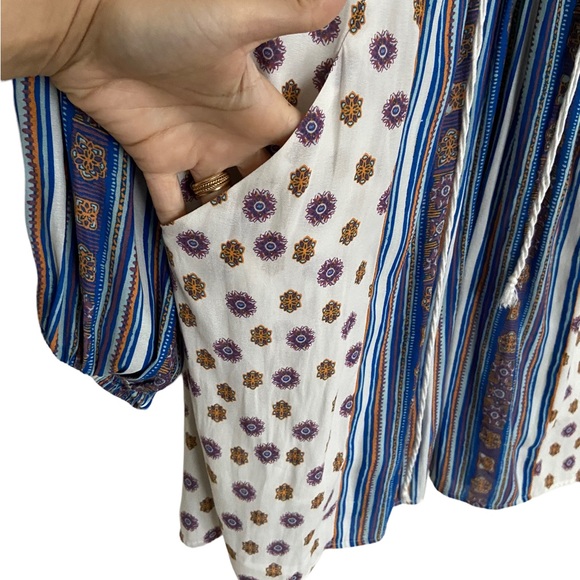 Free People Rain Shine Printed Swing Dress - Picture 6 of 13